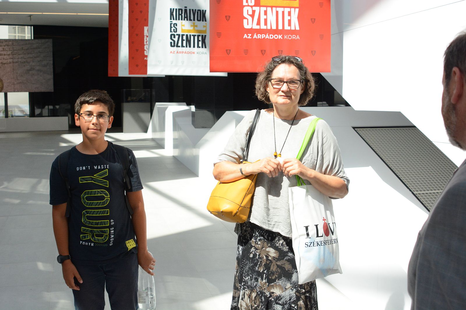 A 40000. látogatót köszöntötték a Királyok és Szentek kiállításon